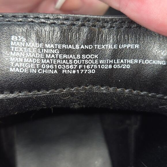 A New Day 8.5 Women's Shoes Closed Toe 8 1/2 Ankle Boots Black Booties - Picture 5 of 7